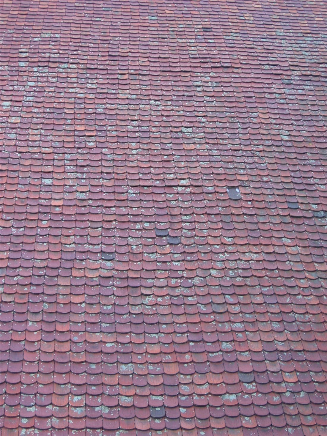 Dachziegel als Detail eines bestehenden Daches