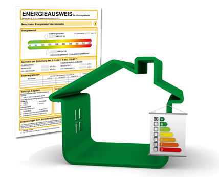 Energieausweis und Haus-Symbol aus der bisherigen Fronhoffs-Website